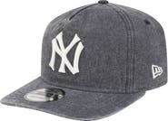 New Era Men's New Era Navy Heather New York Yankees Throwback Denim Classic 19TWENTY Adjustable Hat