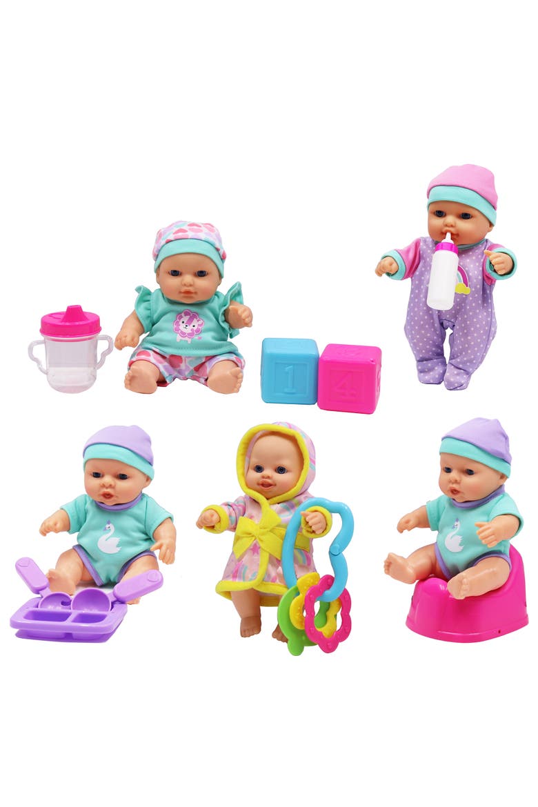 7" Baby Doll Friends, Age 2+, Alternate, color, Multicolored