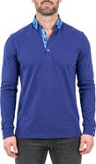 Maceoo Newton Long Sleeve Polo