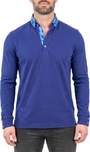 Maceoo Newton Long Sleeve Polo