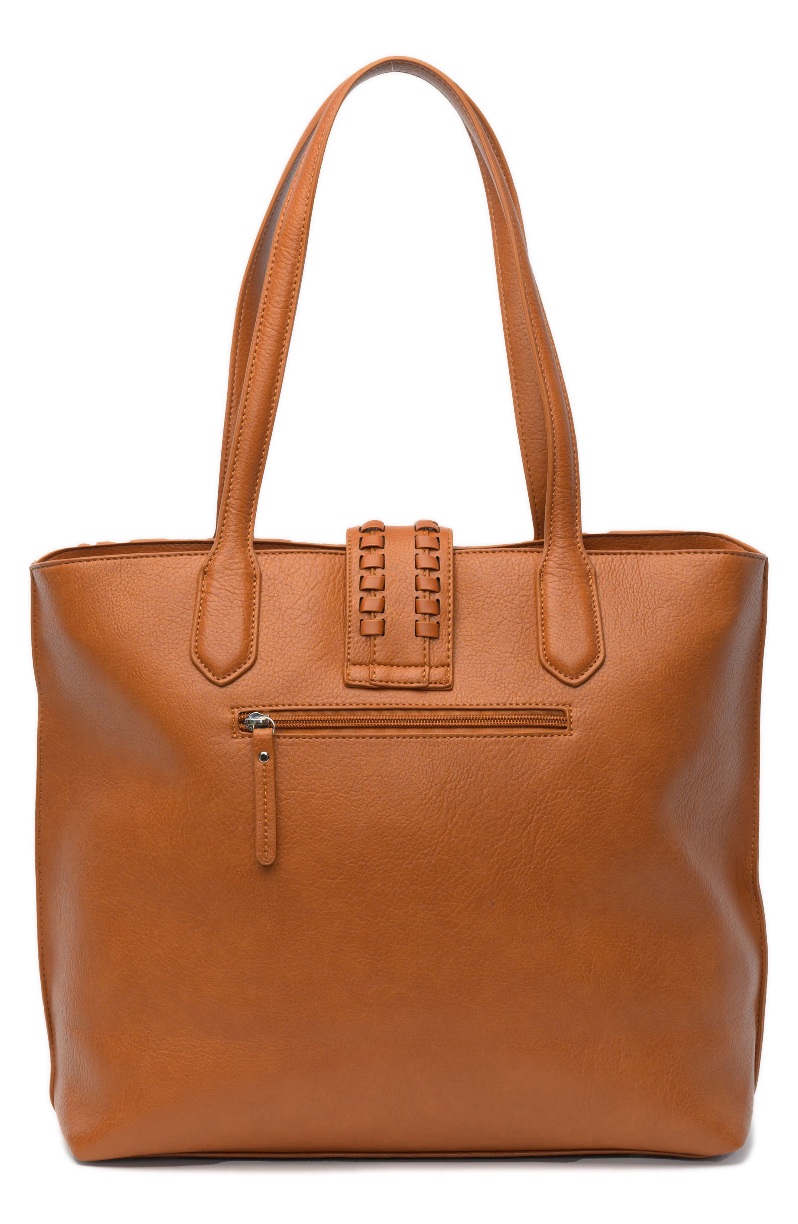 Urban Originals Peace Tote Bag, Alternate, color, Tan