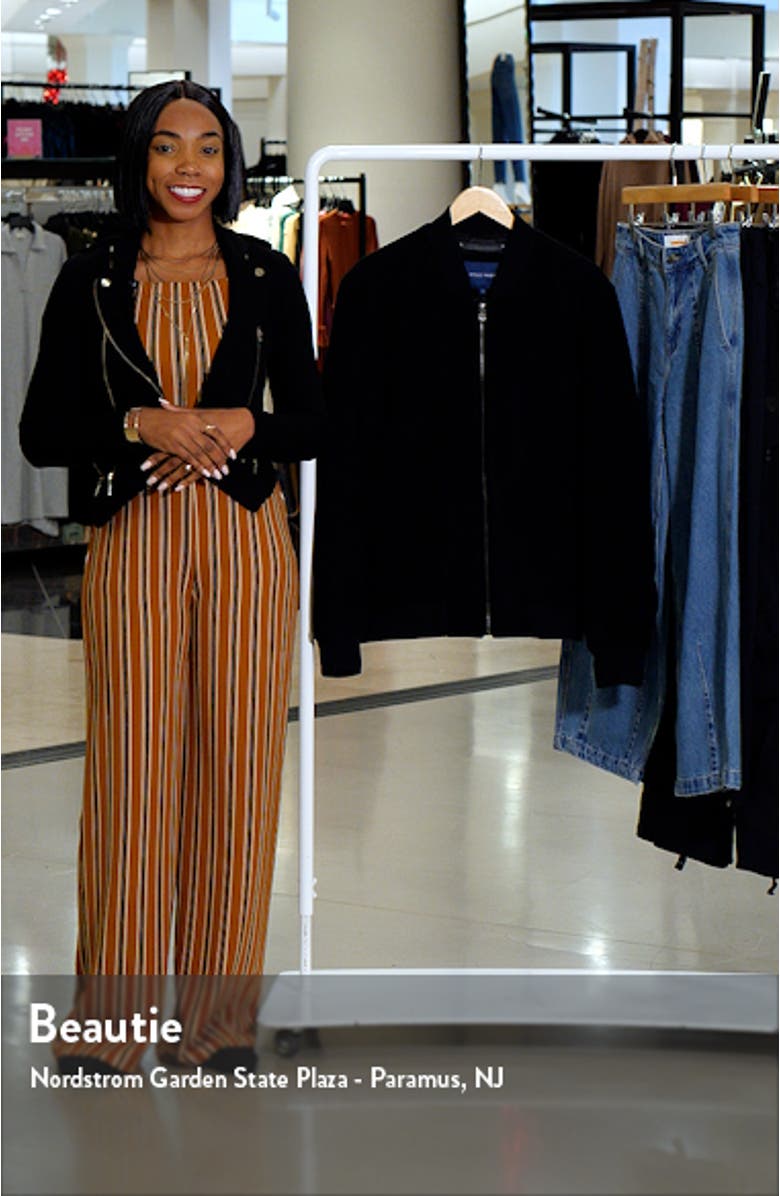 Wool Blend Bomber Jacket, sales video thumbnail