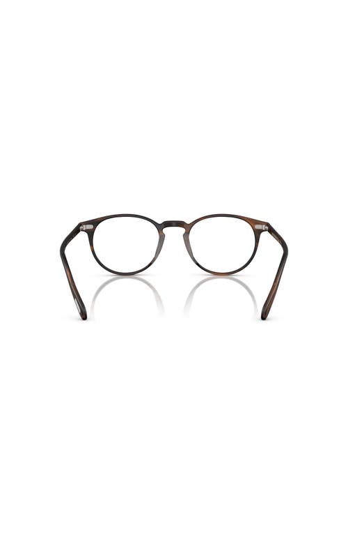 Oliver Peoples 45mm Phantos Optical Glasses In Brown