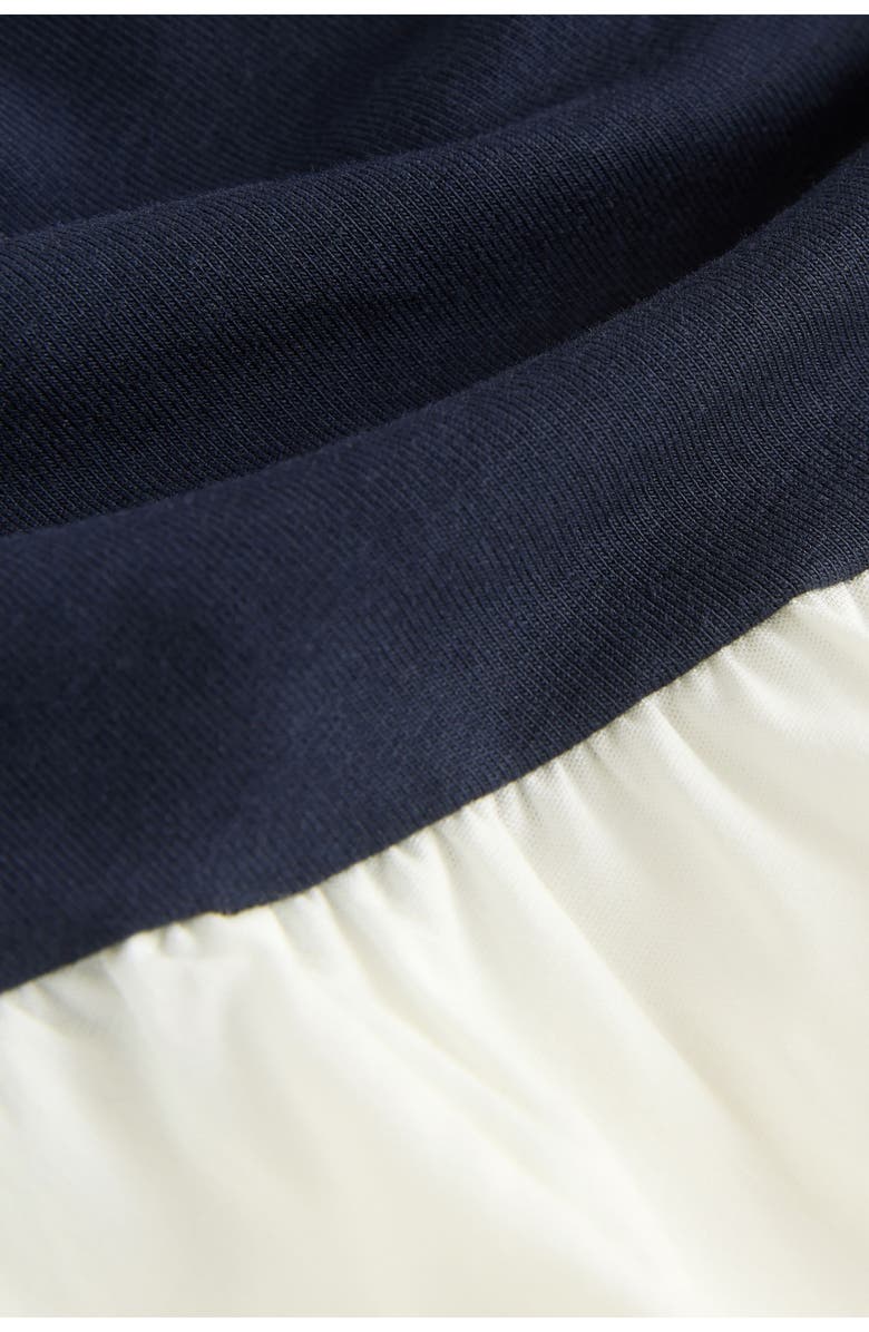 NEXT 2-Tone Jersey & Woven Mix Strapless Maxi Dress, Alternate, color, White