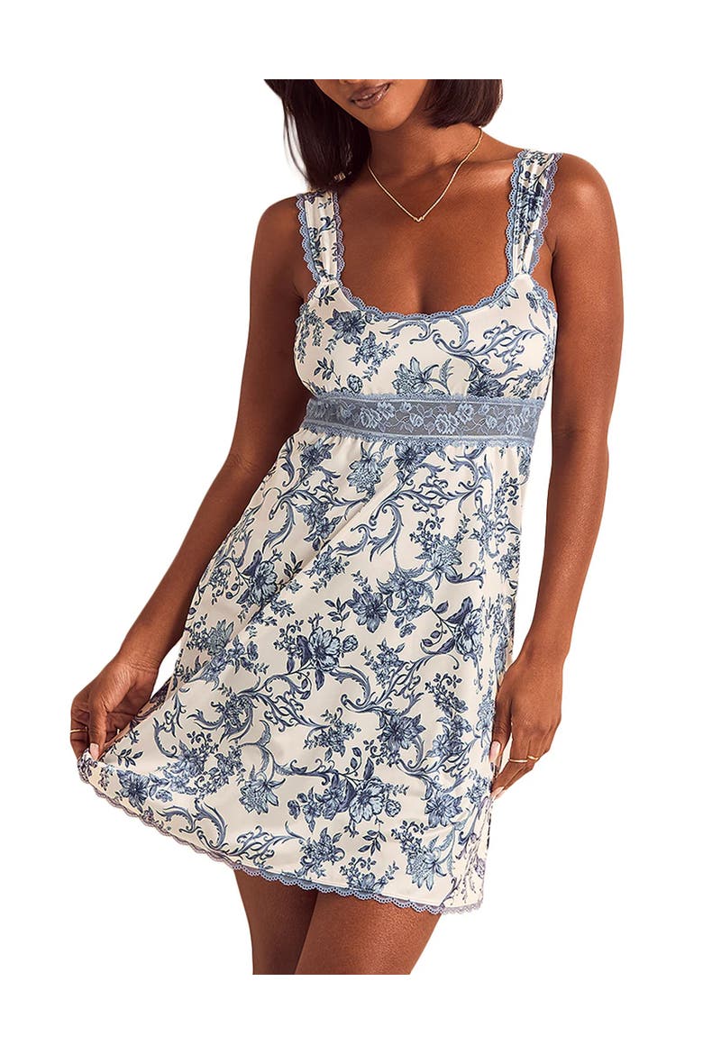 Patricia Slip, Main, color, Novelty blue