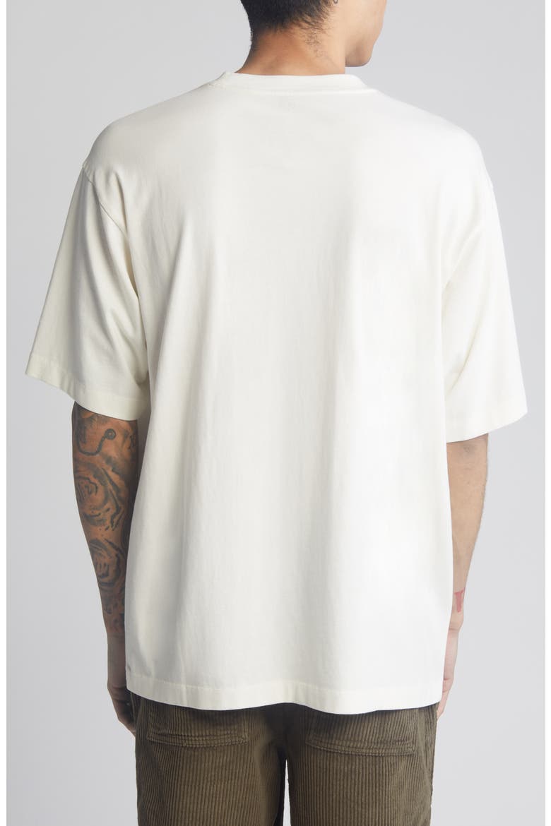 Washed Oversize Pocket T-Shirt, Alternate, color, IVORY EGRET