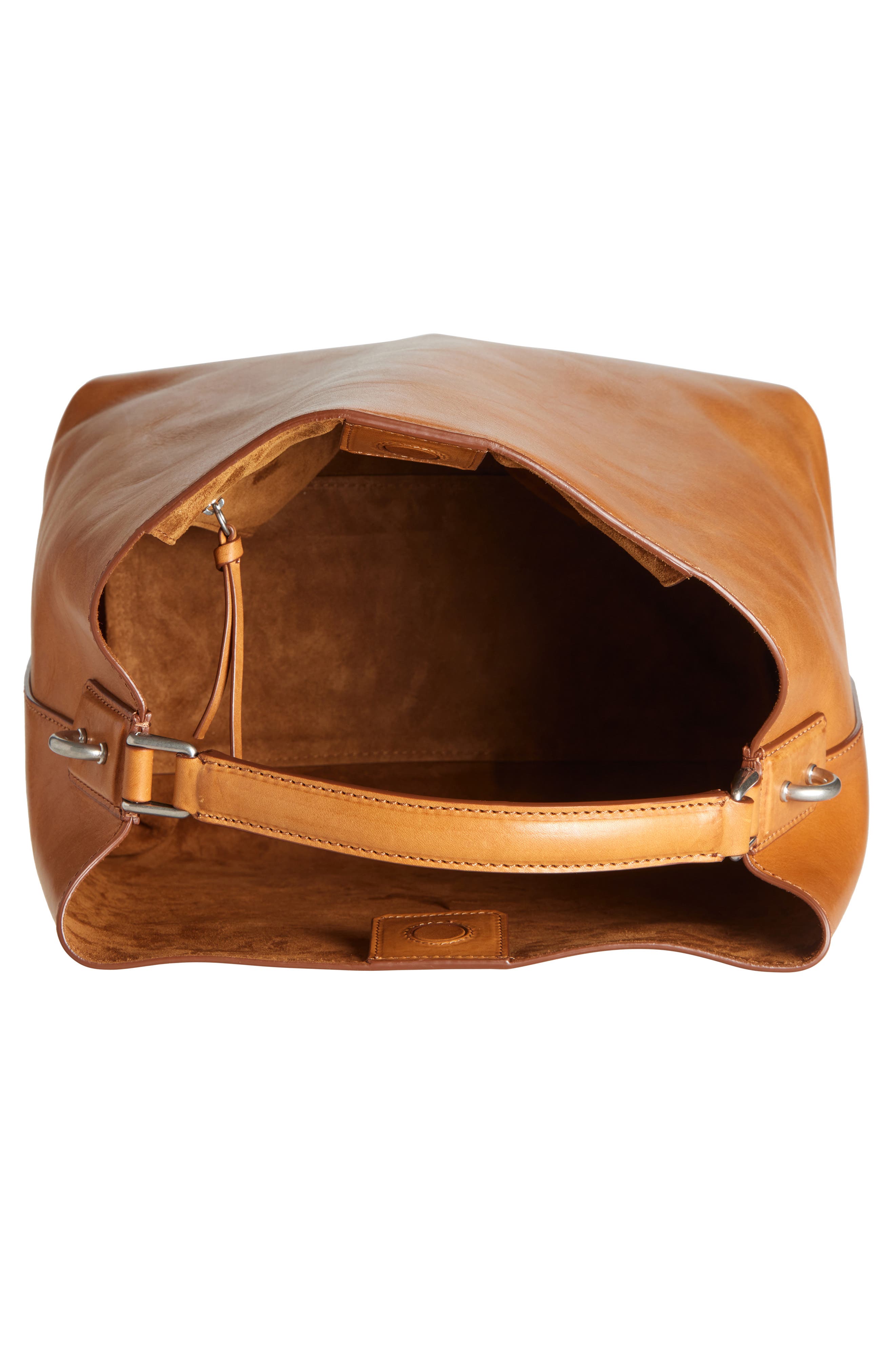 Dries Van Noten Leather Bucket Bag, Alternate, color, 