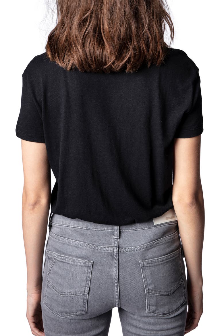 Walk Amour Graphic Tee, Alternate, color, NOIR/BLANC