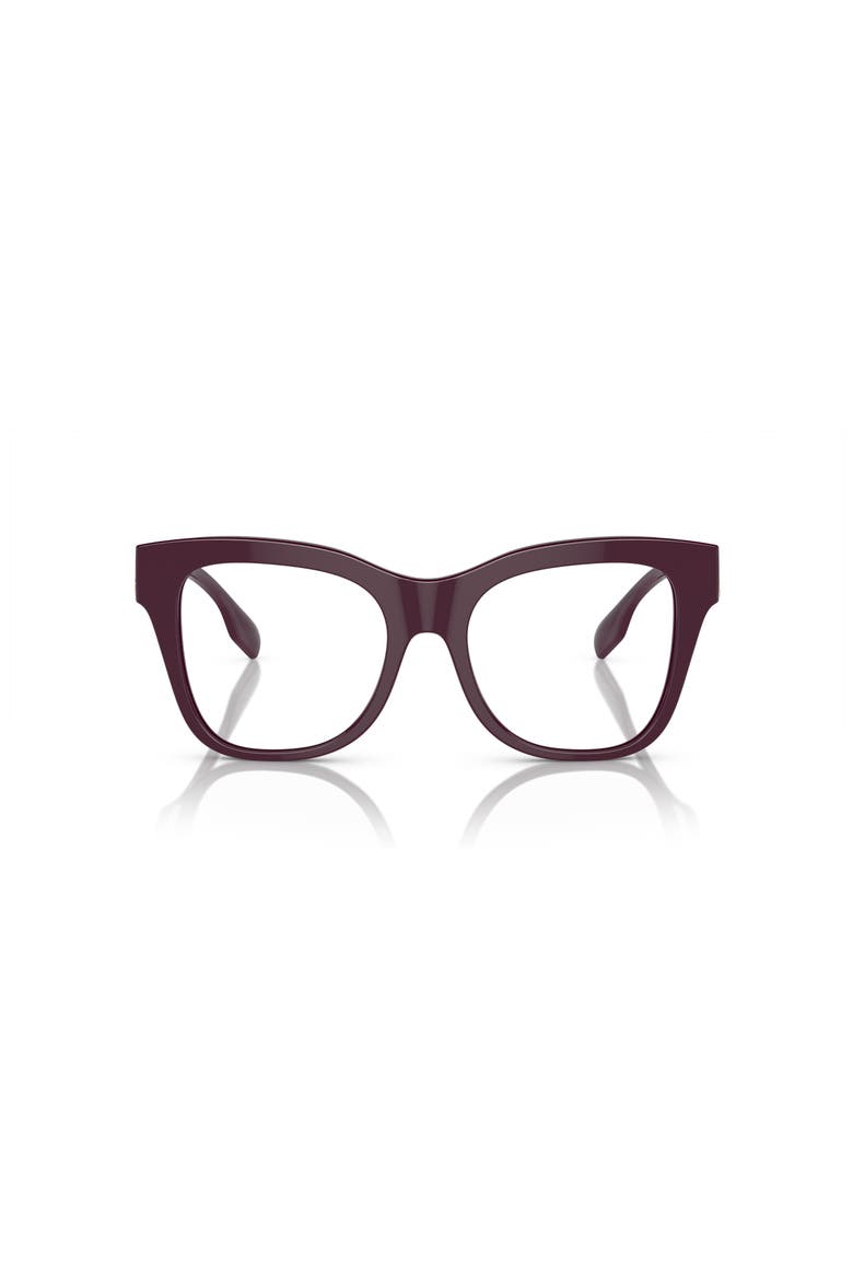 52mm Square optical glasses, Alternate, color, Red