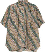 MILLE Marnie Floral Ruffle Top