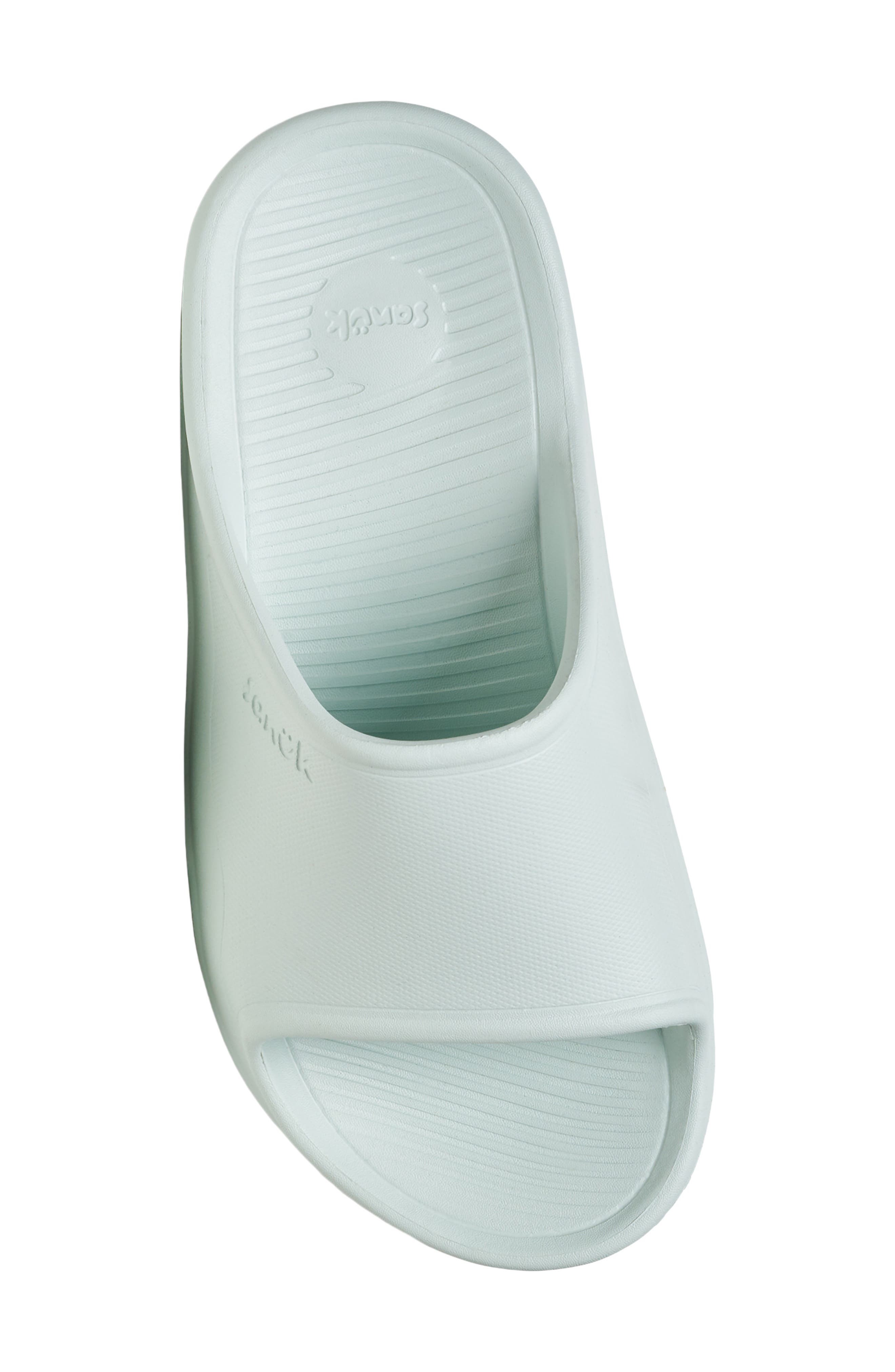 Beer Foamie Slide Sandal, Alternate, color, SPA BLUE