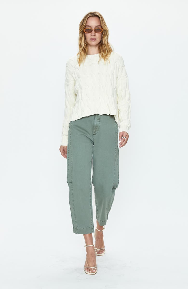 Pistola Eli Ankle Barrel Pants, Alternate, color, 