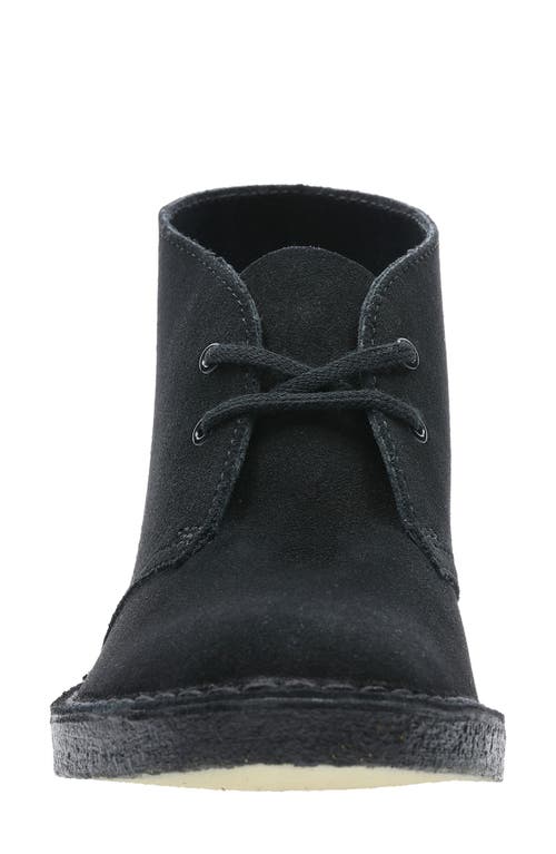 Clarksr Clarks(r) Clarks® Desert Chukka Boot In Black/black Suede