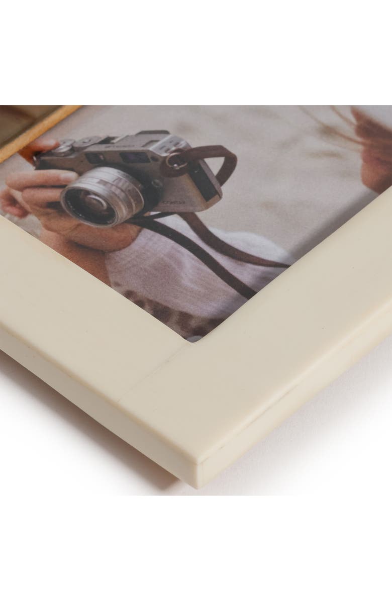 Zodax Inlay 5.75" x 7.75" Photo Frame, Alternate, color, Ivory/ Beige