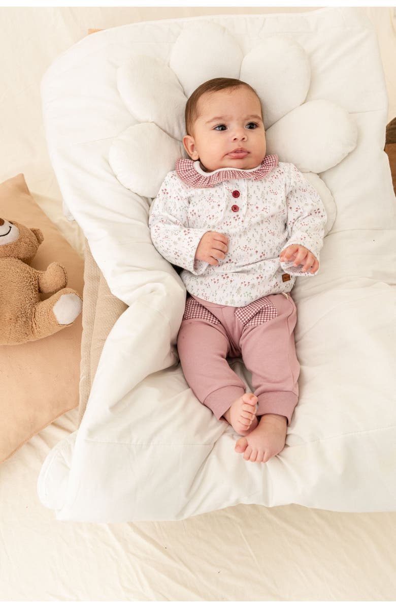 moi noi Flower Garden Outfit Set, Alternate, color, Pink