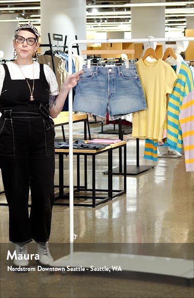 MOTHER The Skipper Short N Long Fray Shorts | Nordstrom MOTHER The Skipper Short N Long Fray Shorts | Nordstrom