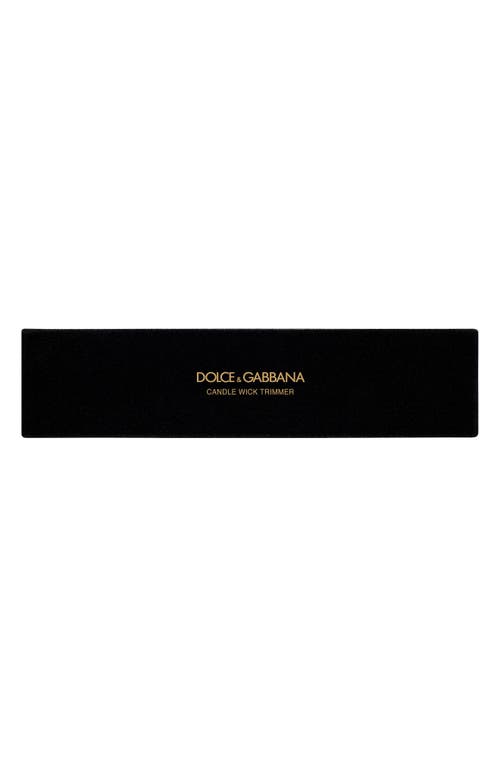 Dolce & Gabbana Dolce&gabbana Candle Wick Trimmer In Gold