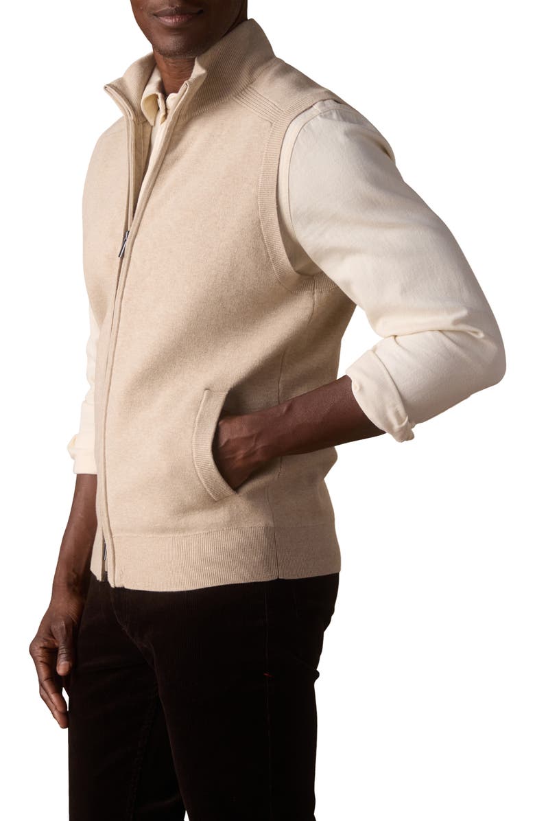 The Normal Brand Coopers Landing Sweater Vest, Alternate, color, Oatmeal
