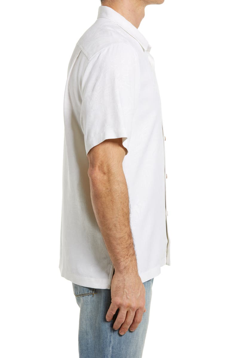 Tommy Bahama Tropic Isle Short Sleeve Button-Up Silk Camp Shirt, Alternate, color, Continental
