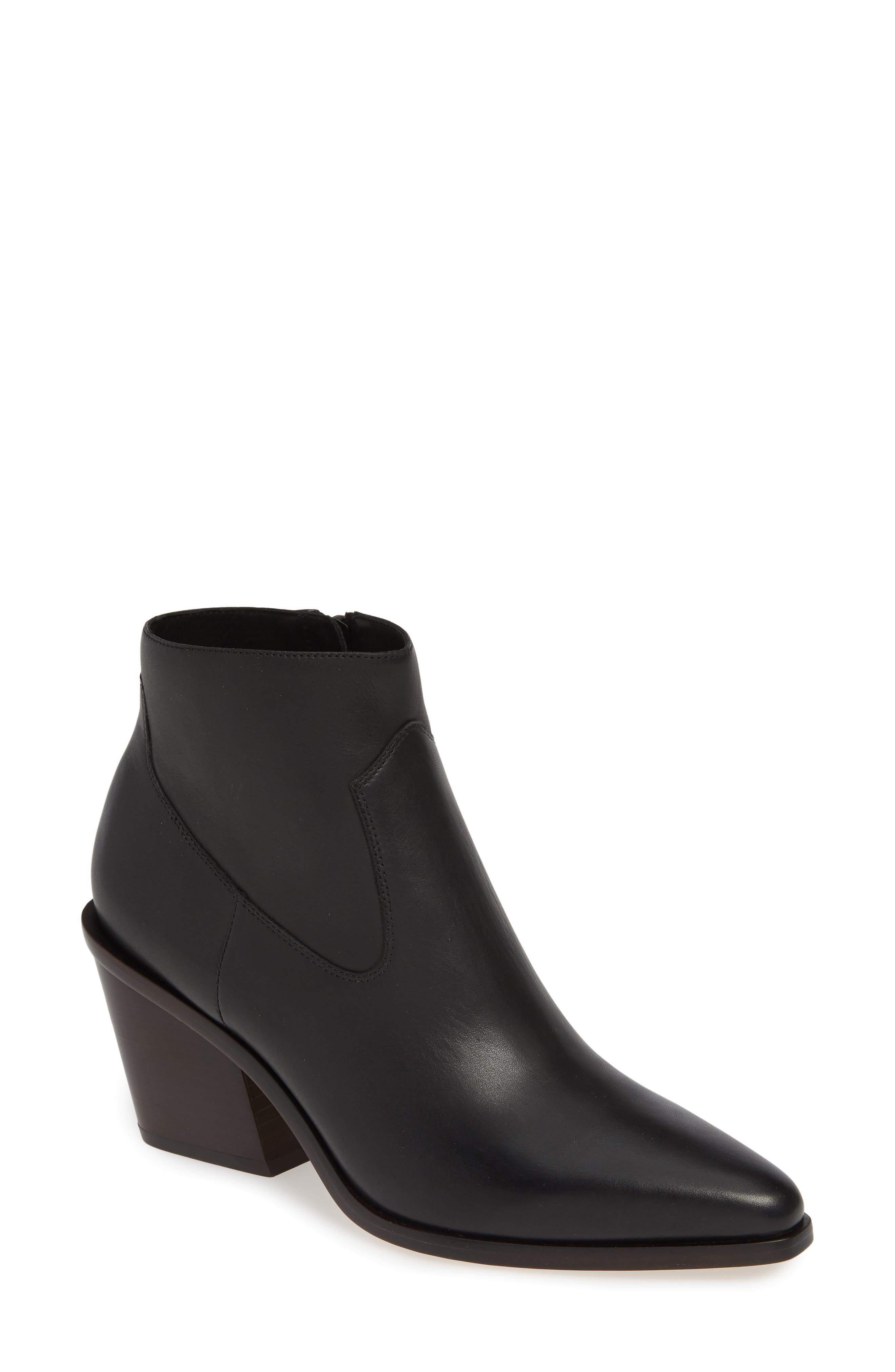 rag & bone Razor Western Bootie, Main, color, 