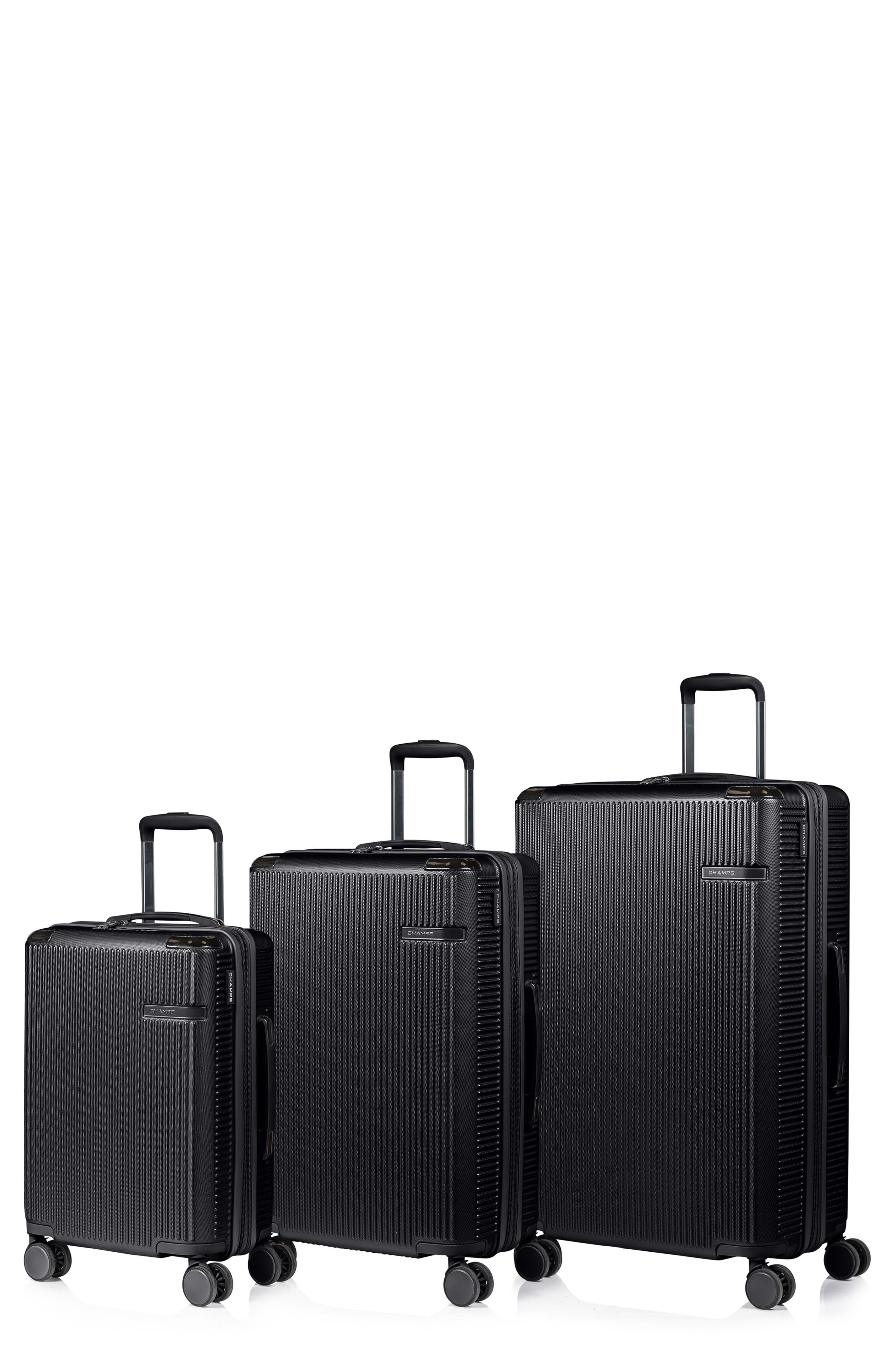 CHAMPS Legacy 3-Piece Hardside Luggage Set