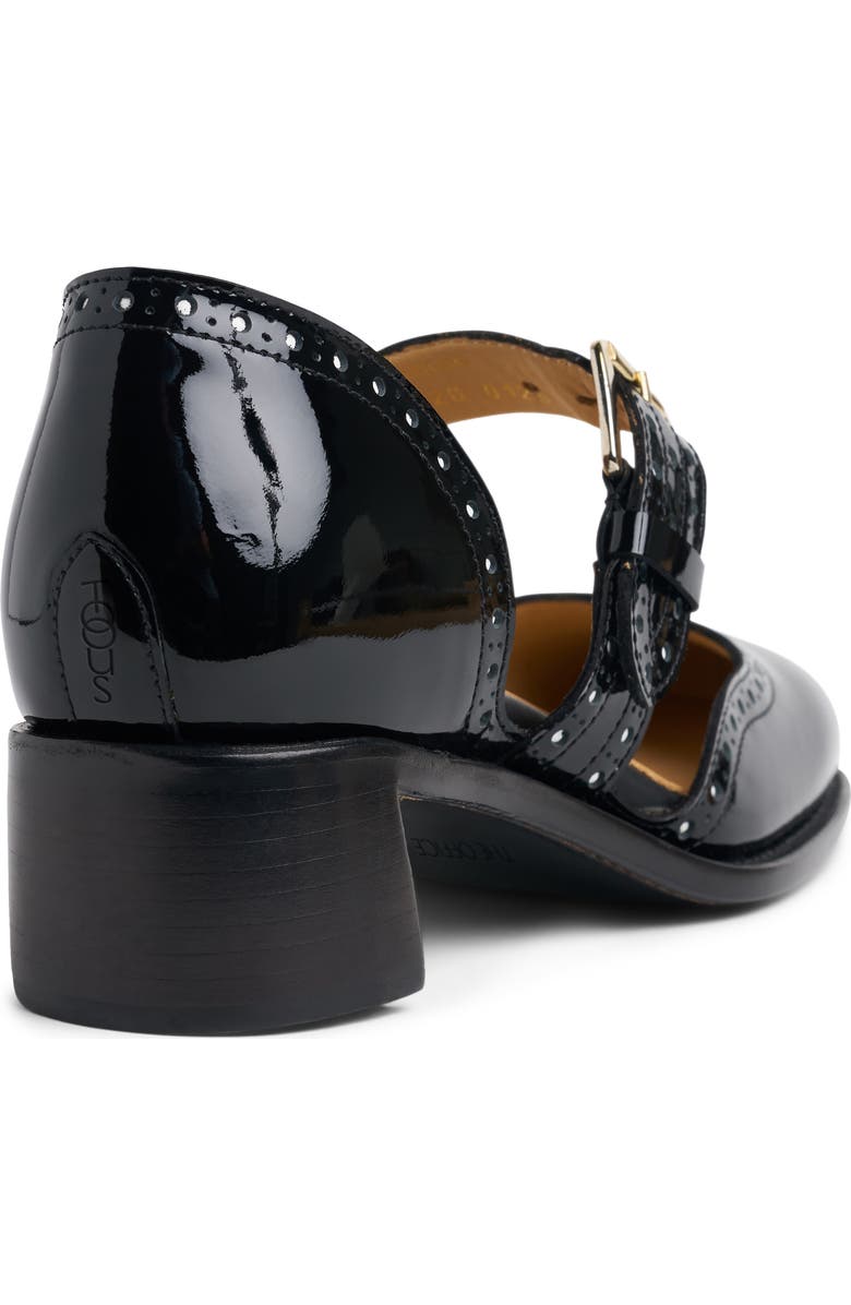 THE OFFICE OF US Ms. Edie Block Heel Pump, Alternate, color, Black/ White