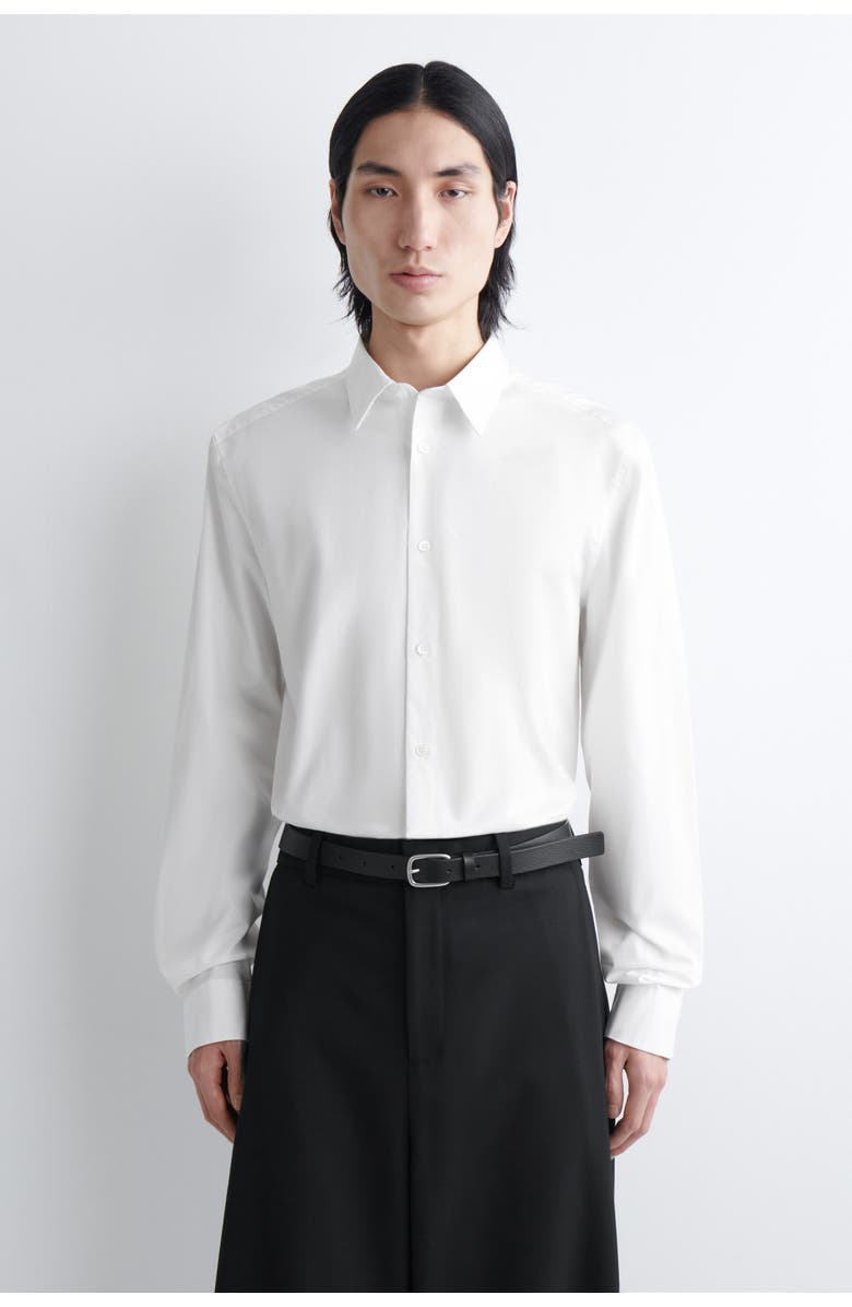 COS Classic Cotton Shirt, Main, color, White