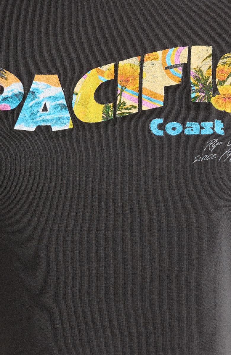 Rip Curl Haley O Shrunken Graphic T-Shirt, Alternate, color, Washed Black