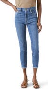 FRAME Ali High Waist Cuffed Cigarette Jeans