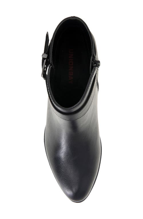 Unionbay Tahoe Side Zip Bootie In Black