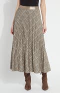 Lysse Sabrina Pleated Ponte Midi Skirt