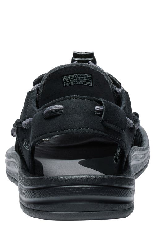 Keen Uneek Slingback Sandal In Magnet/steel Grey