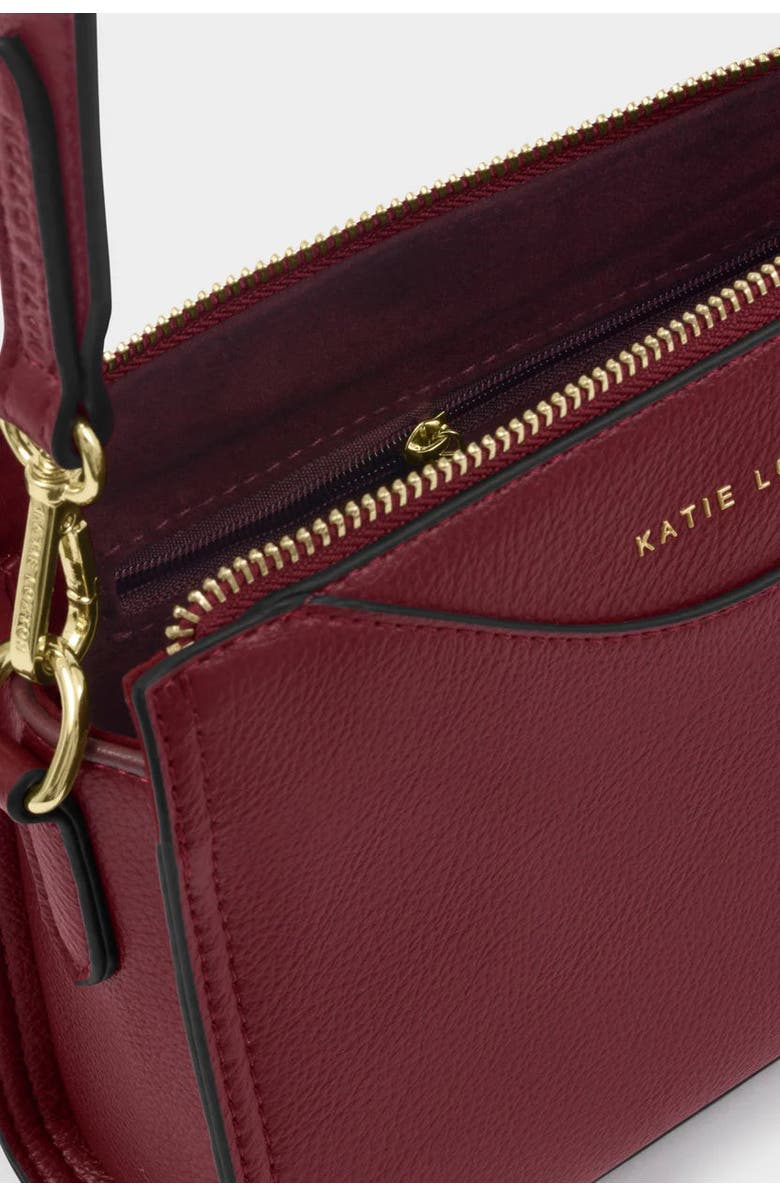 Katie Loxton Alba Crossbody Bag in Cherry, Alternate, color, Cherry