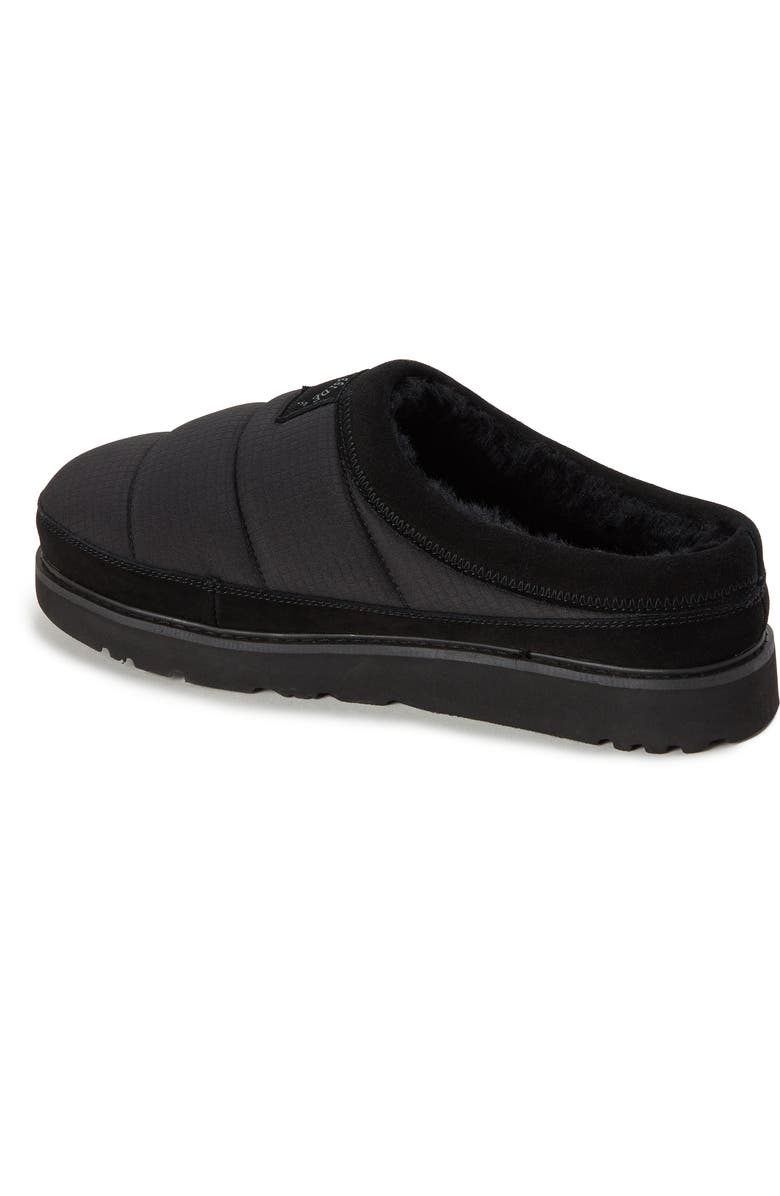 Dearfoams Fireside Grafton Sport Nylon Puff Water Repellent Clog, Alternate, color, Black