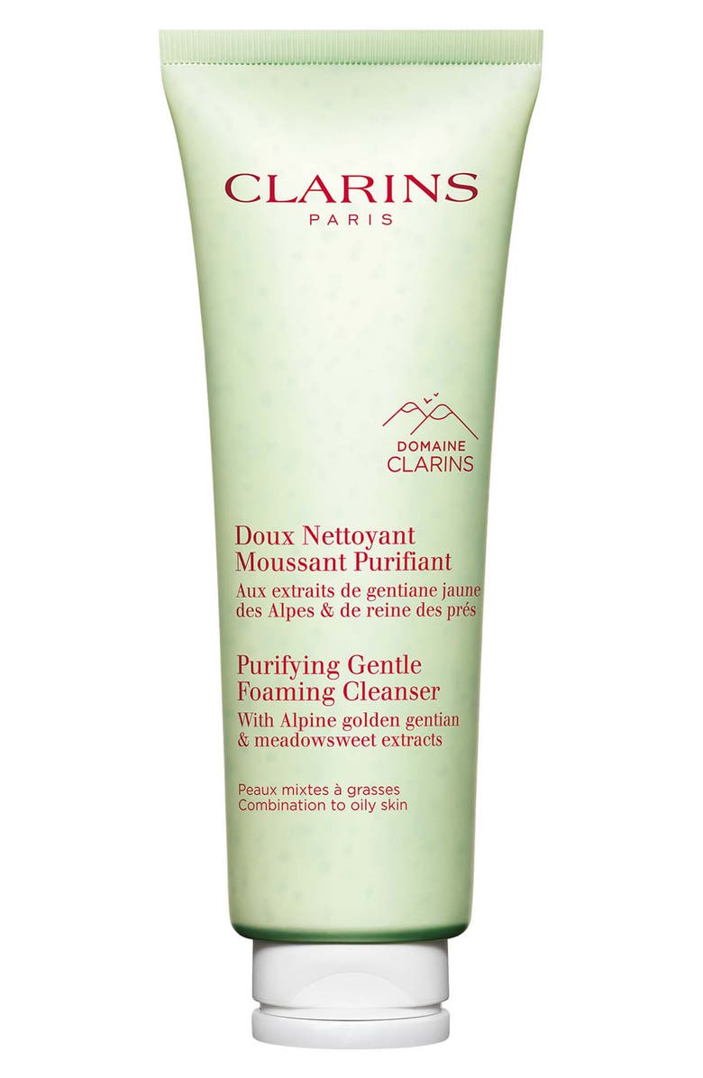 Clarins Purifying Gentle Foaming Face Cleanser, Main, color,