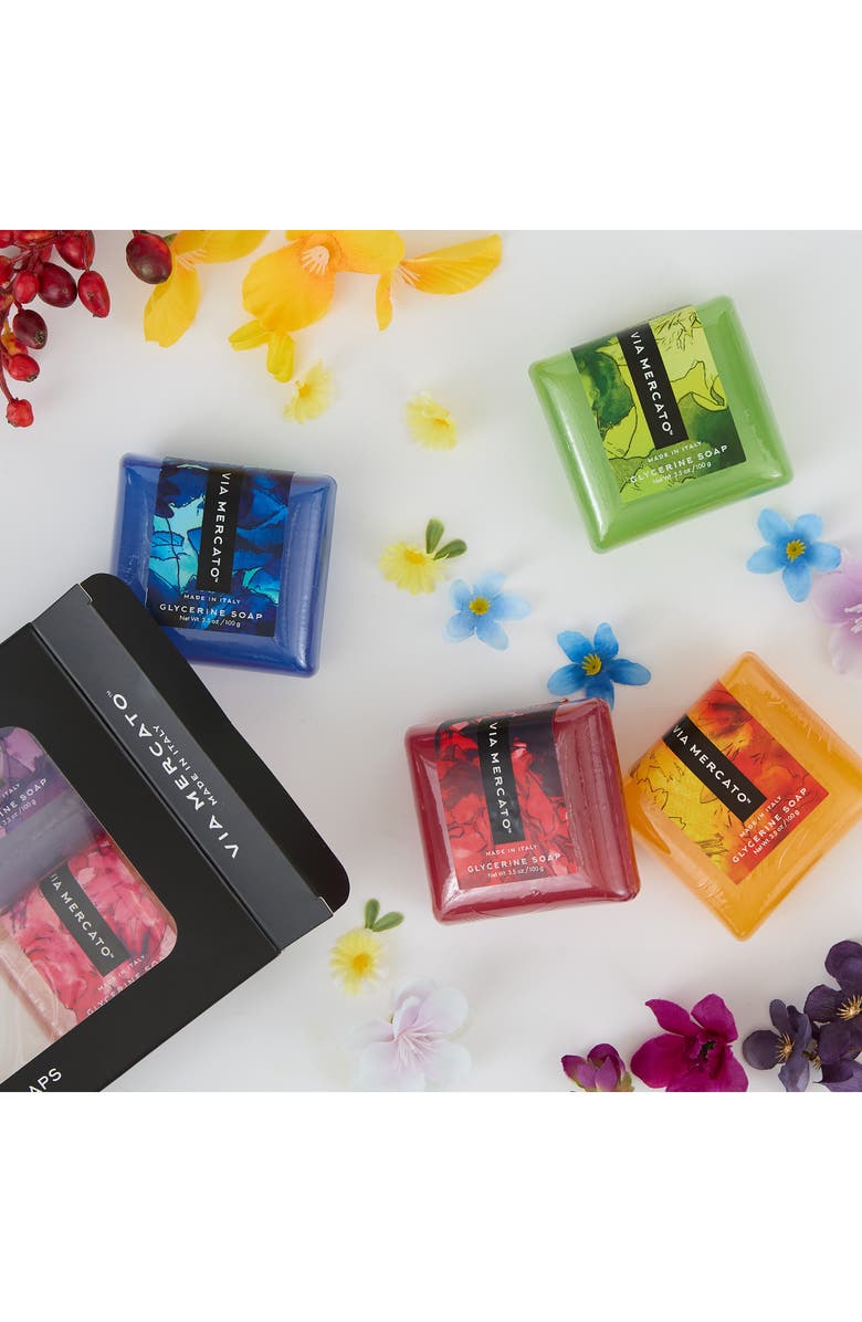 VIA MERCATO Set of 6 Assorted Soaps, Alternate, color, Multi