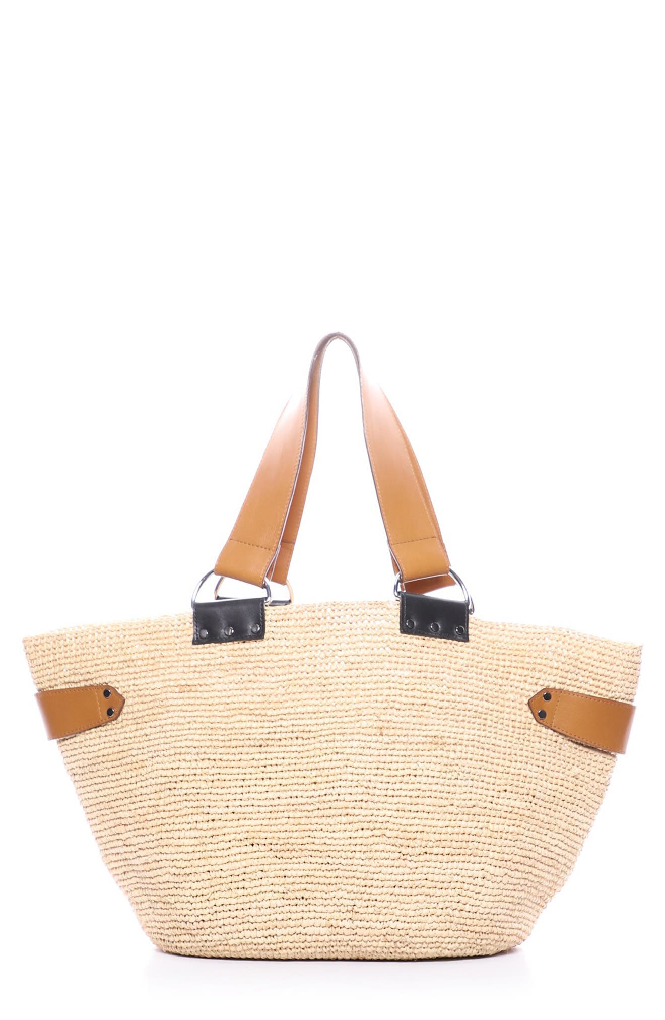 Isabel Marant Bahiba Straw Tote, Main, color, 