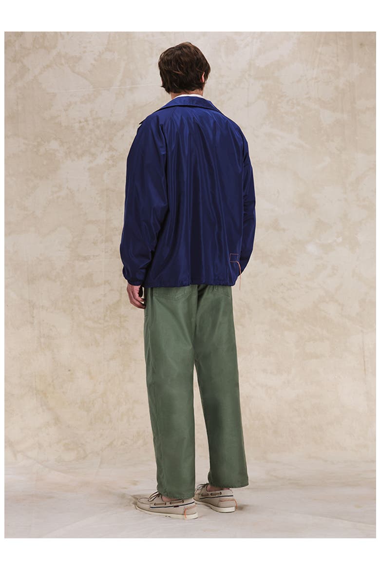 Coach Nylon Jacket, Alternate, color, INDACO