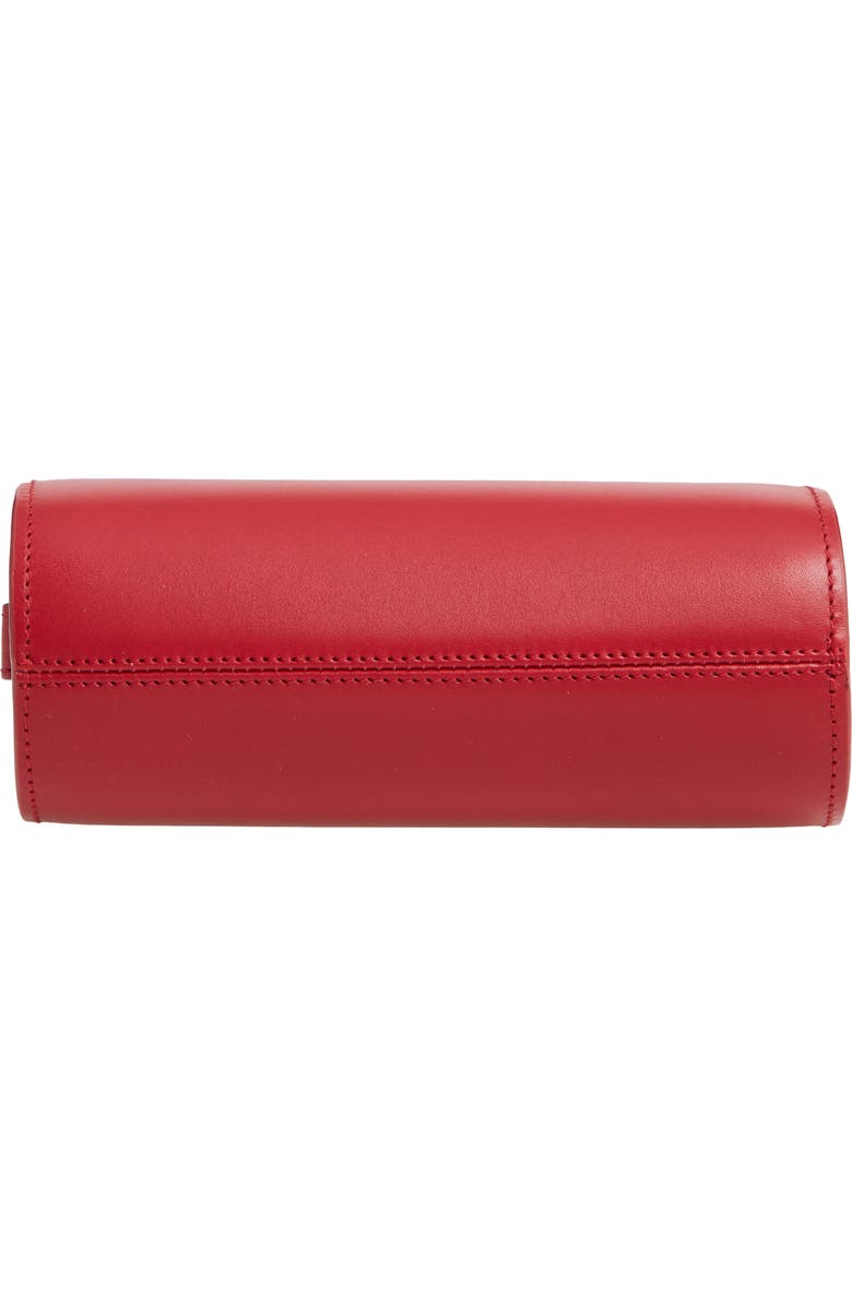 A.P.C. Mini Sac Demi Lune Calfskin Crossbody Bag, Alternate, color,