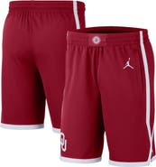 Jordan Brand Men's Jordan Brand Crimson Oklahoma Sooners Replica Team Basketball Shorts