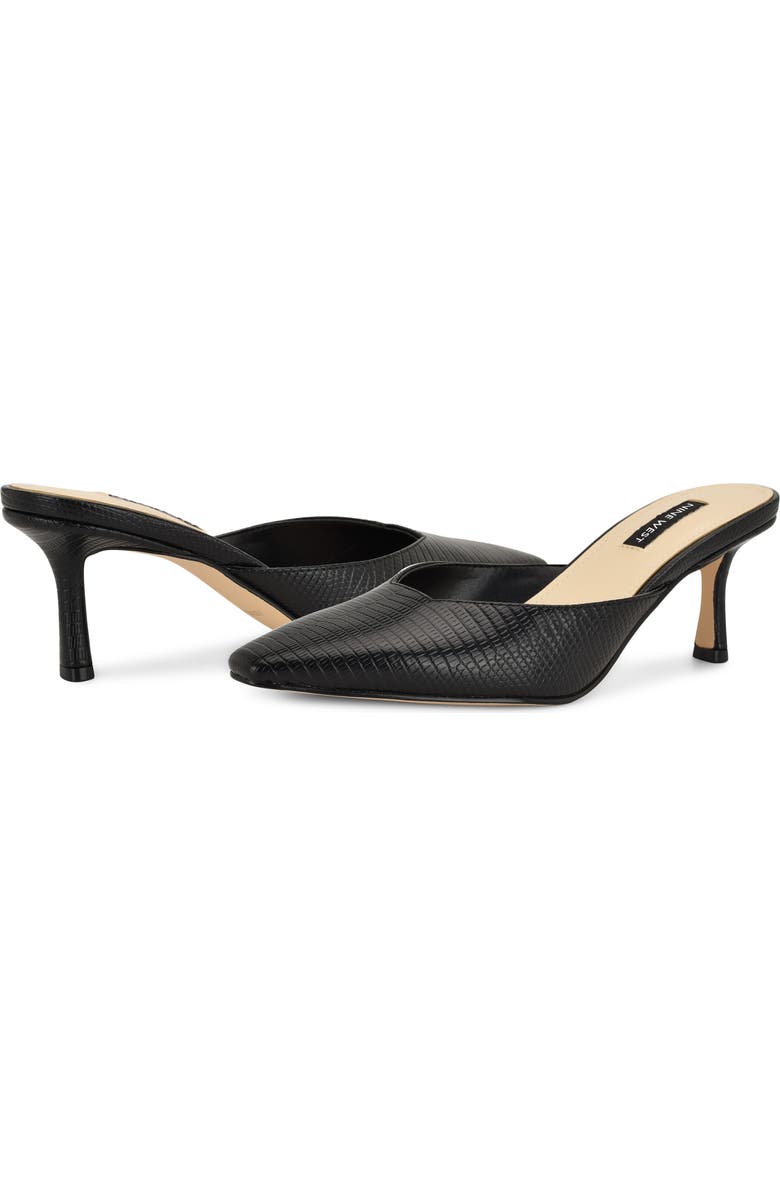 Nine West Camenla Mule, Alternate, color, Black