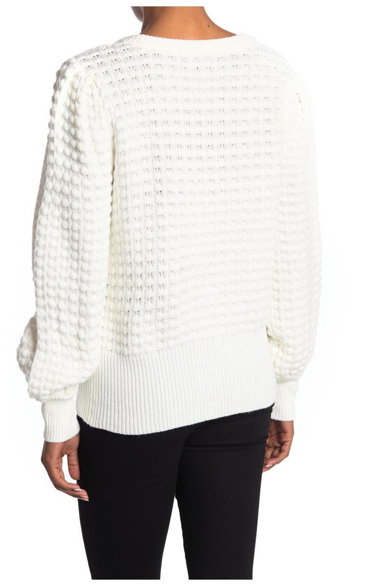 Love By Design Italy Puff Texture Sweater, Alternate, color, 