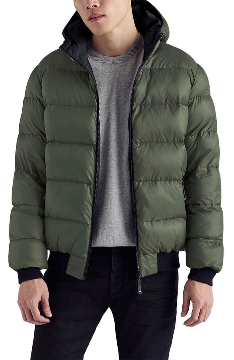 Triple F.A.T. Goose Verso Men's Reversible Down Puffer, Alternate, color, Black