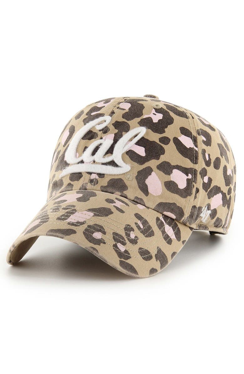 '47 Women's '47 Khaki Cal Bears Bagheera Clean Up Adjustable Hat, Main, color, 