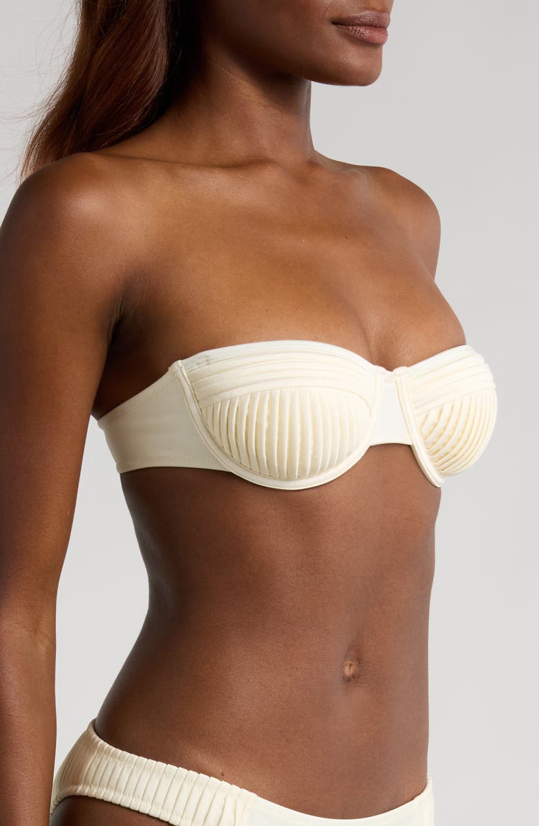 Solid & Striped Solene Underwire Bikini Top, Alternate, color, Brule