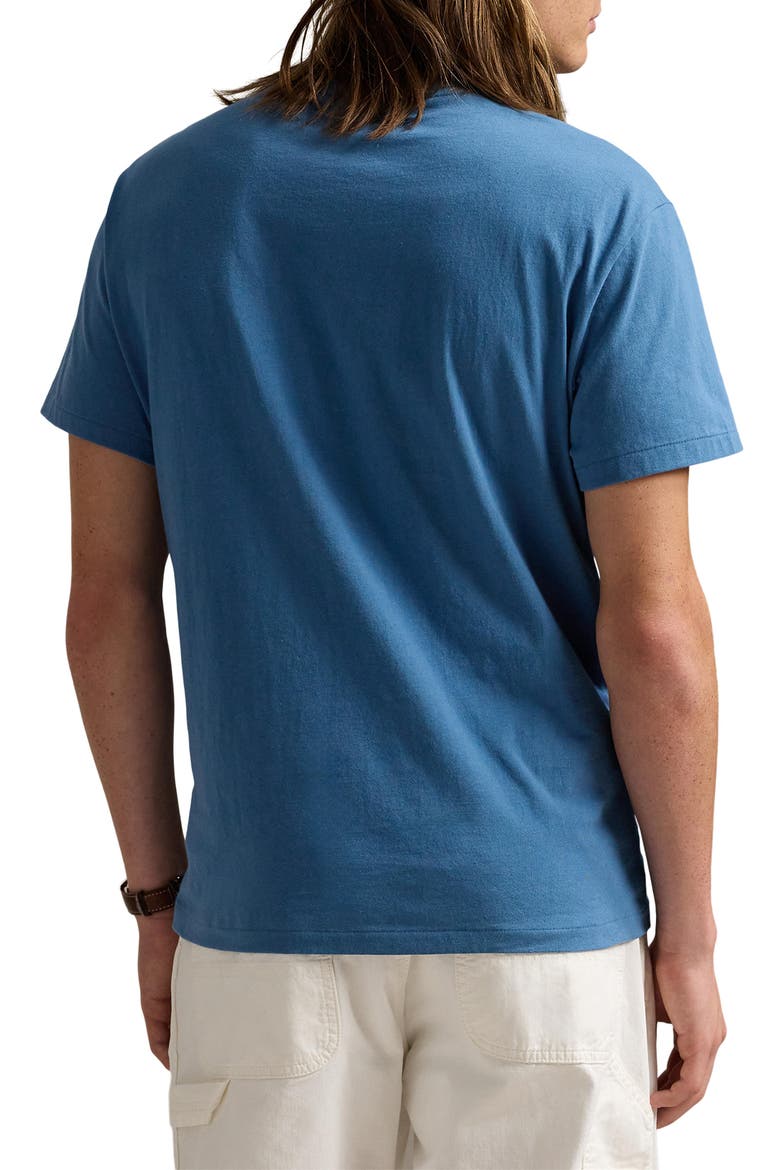 Logo Graphic T-Shirt, Alternate, color, PETROL BLUE