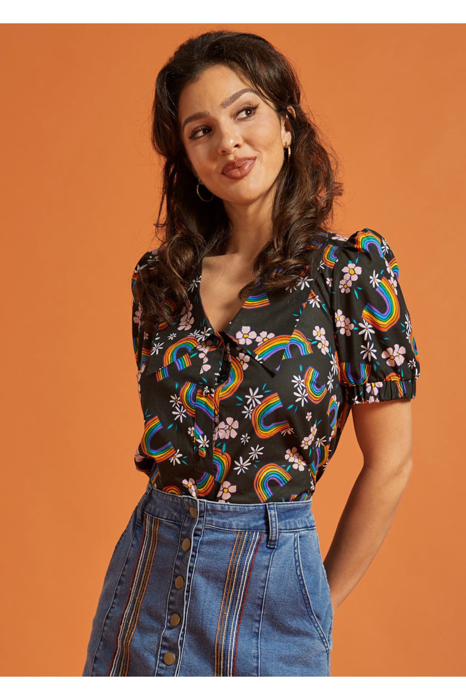 Modcloth Customer Service ModCloth Petal Picnic Blouse (Women) | Nordstrom