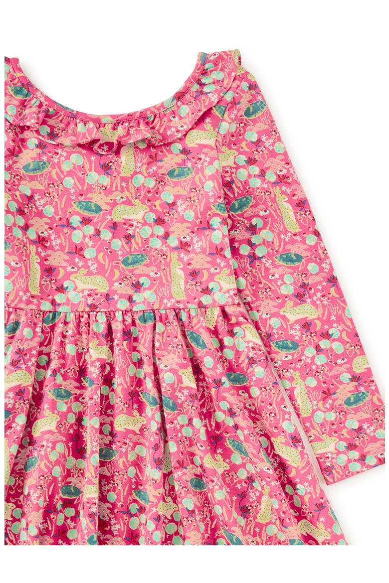 Ruffle Collar Ballet Dress, Alternate, color, Rabbit & Turtle Folktale