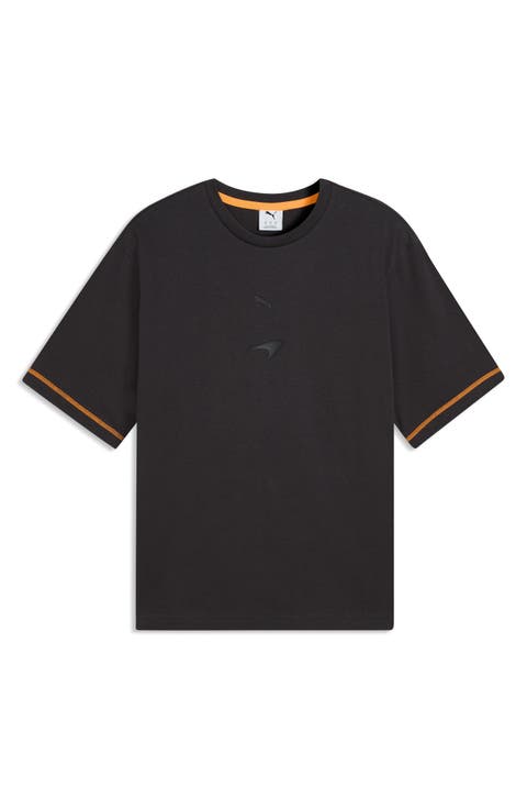 Relaxed Fit Embroidered McLaren Logo T-Shirt