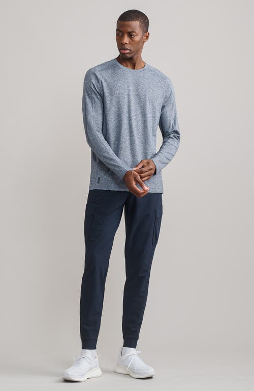 Rhone Invictus Long Sleeve Training T-shirt In Blue